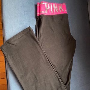 PINK Bling Pocket Yoga Pant S